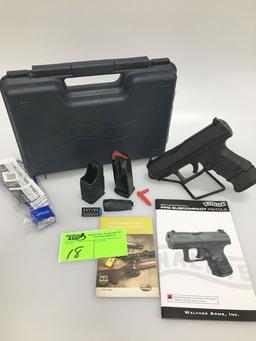 Walther PPQ 9mm Pistol New in Box