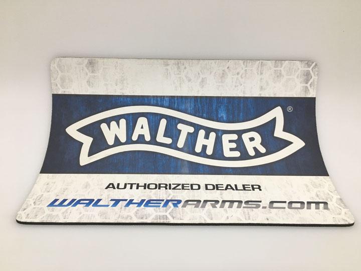 Walther Authorized Dealer Counter Mat, Collectible