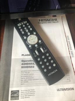 55" HITACHI Plasma TV 55HDS52