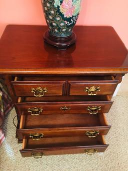 Chippendale 4 Drawer Night Stand By Lexington