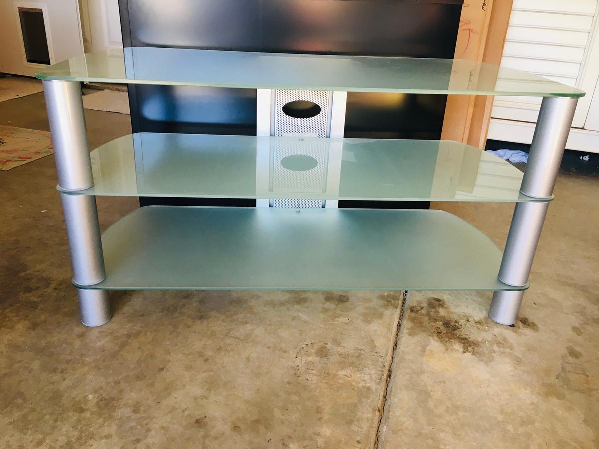 Glass Entertainment Center