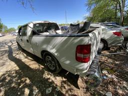 2007 Ford F150 XLT Truck White Tow# 87799