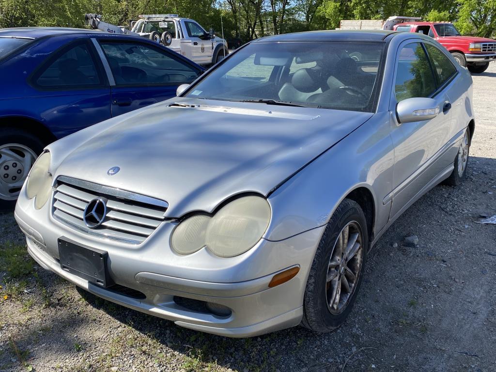 2002 MERCEDES BENZ Kompressor Silver Tow# 99163