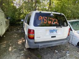 1997 JEEP GRAND CHEROKEE WHI Tow# 95672