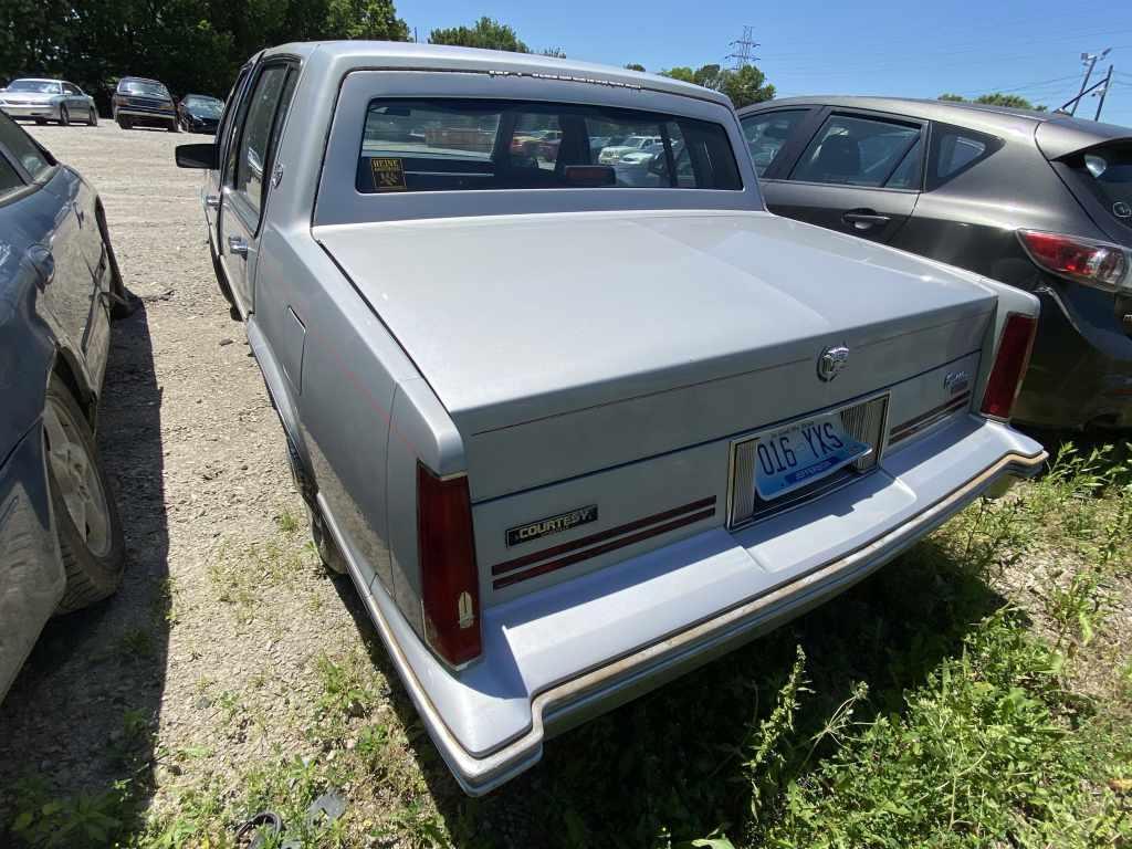 1988  CADILLAC  DEVILLE   Tow# 99808
