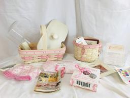 2000 White Washed HORIZON OF HOPE Basket Set & 2006 White Washed HORIZON OF HOPE Basket Set