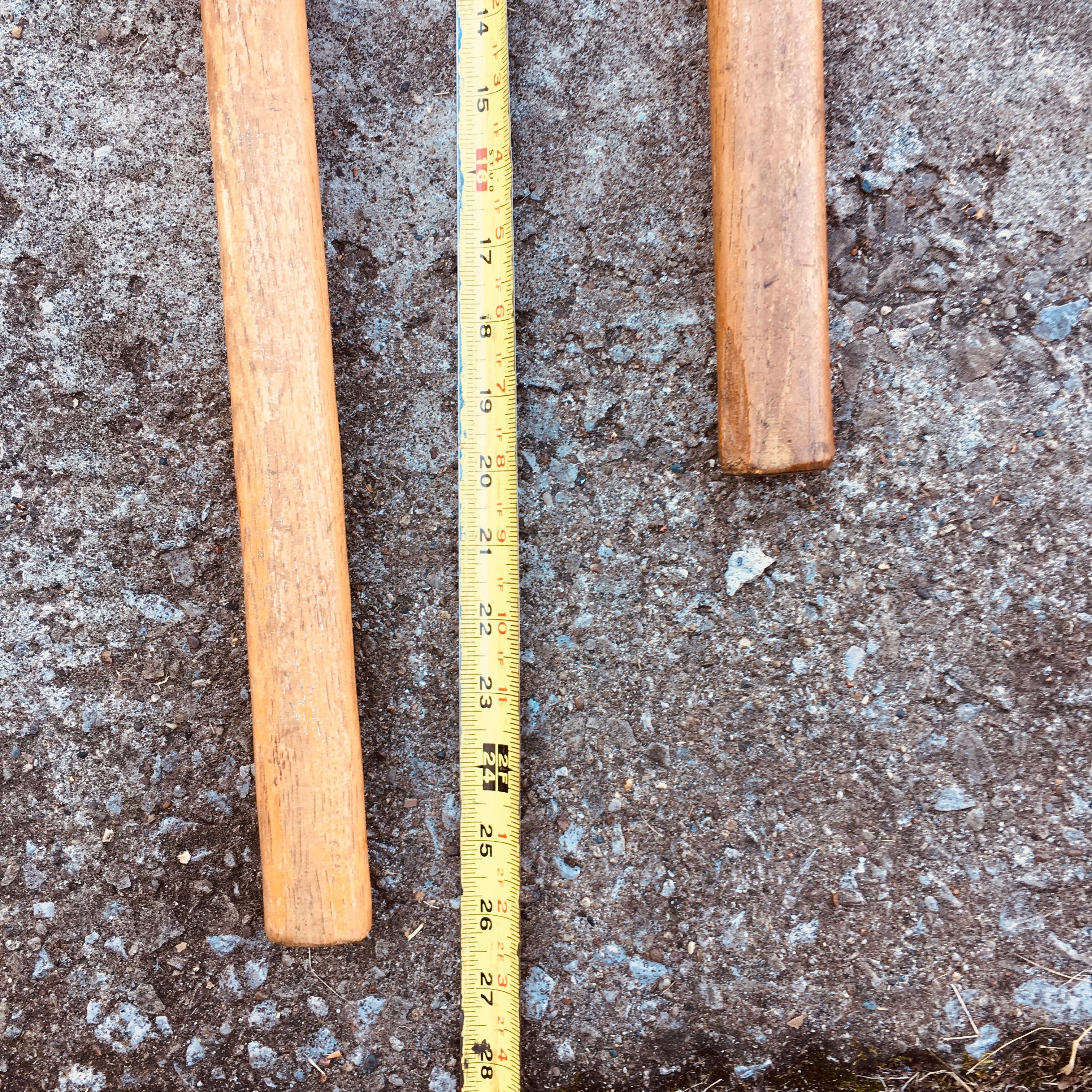 2 Sledge Hammers 26" & 20" Long Head 6.5 & 6