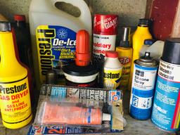 Car Care, Lighting, Workshop items