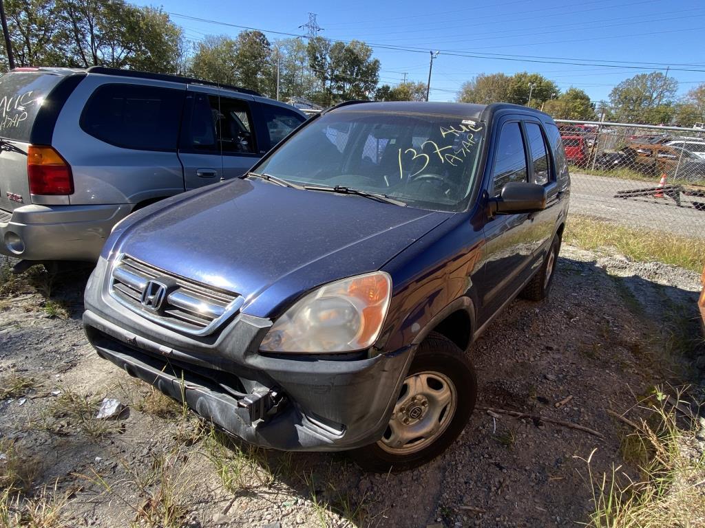 2002  HONDA  CRV   Tow# 103042