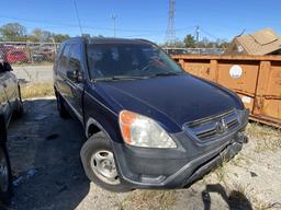 2002  HONDA  CRV   Tow# 103042