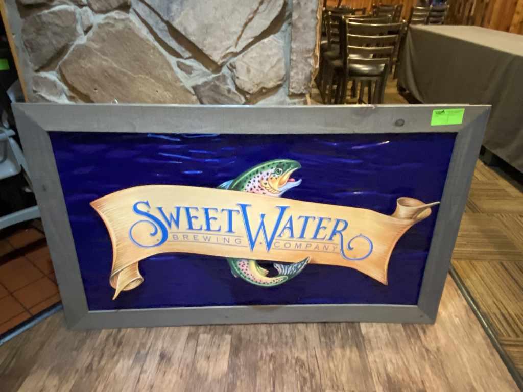 Sweet Water Brewing Company Sign