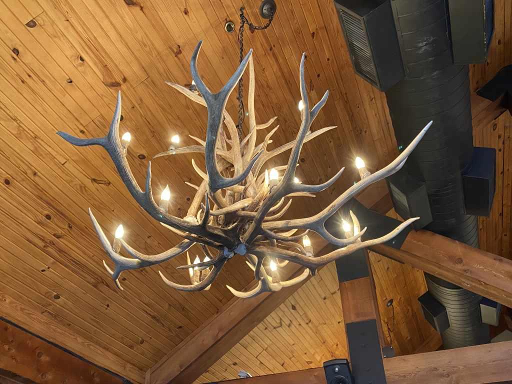 Elk Antler Chandelier, Large