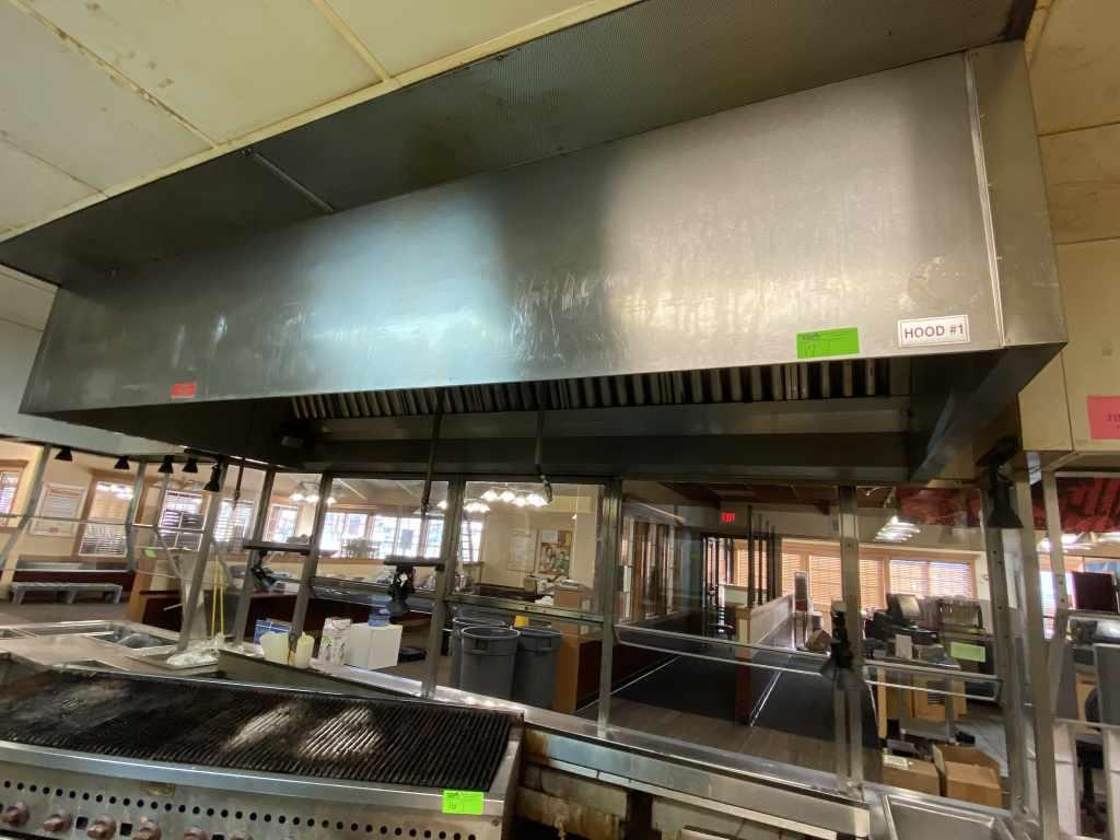 Large Commercial Exhaust Hood Hood#1