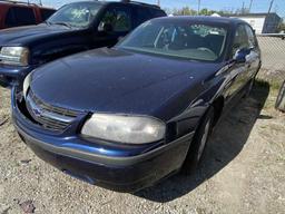 2002  CHEVY  IMPALA   Tow# 105622