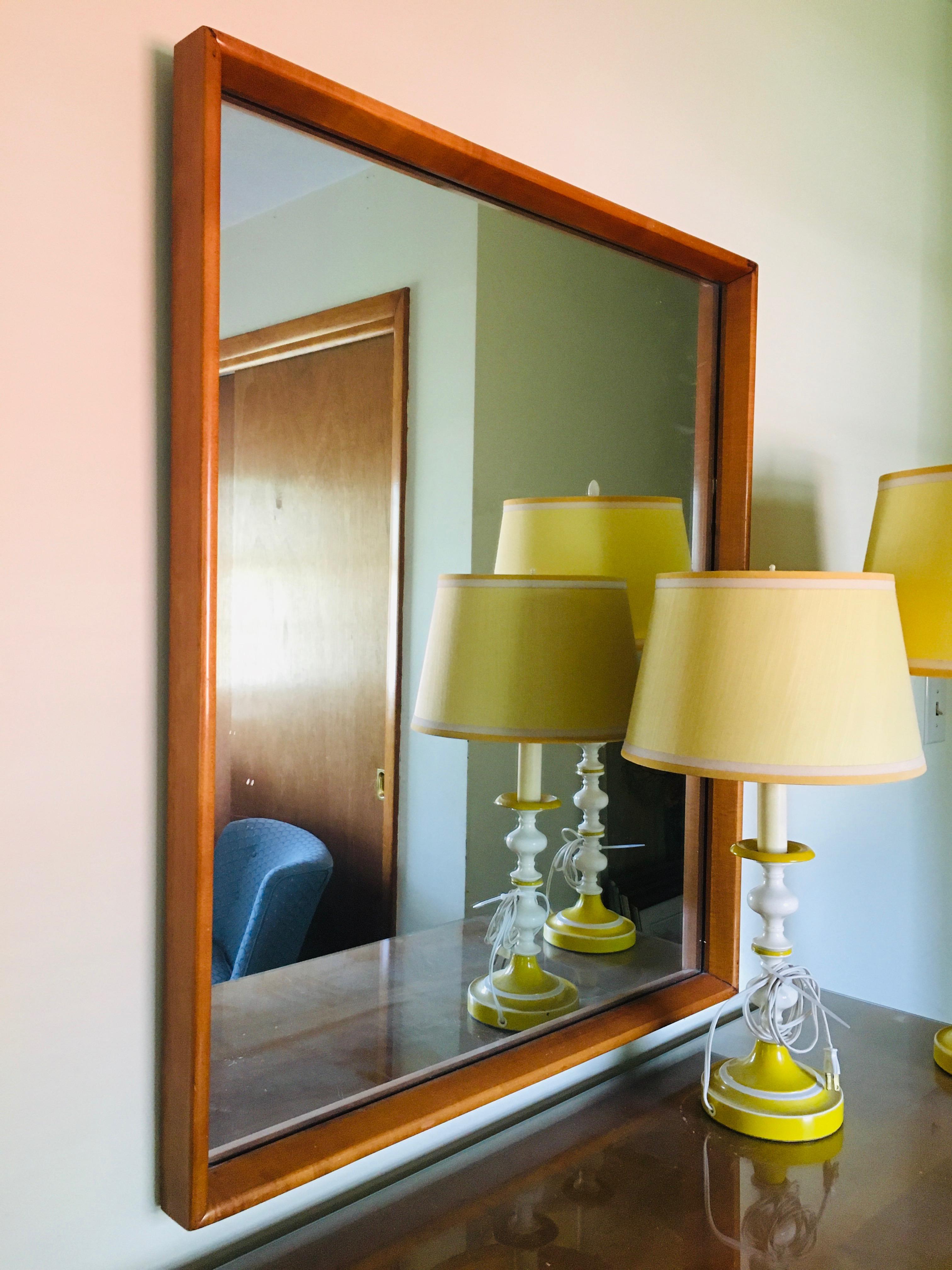 Vintage Bedroom Suite. Dresser, Mirror, Chest & 2 Night Stands