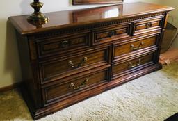 Bedroom Suit w/ Dresser, Mirror, Chest  & Nightstand