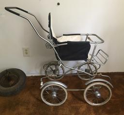 Vintage Antique Baby Carriage