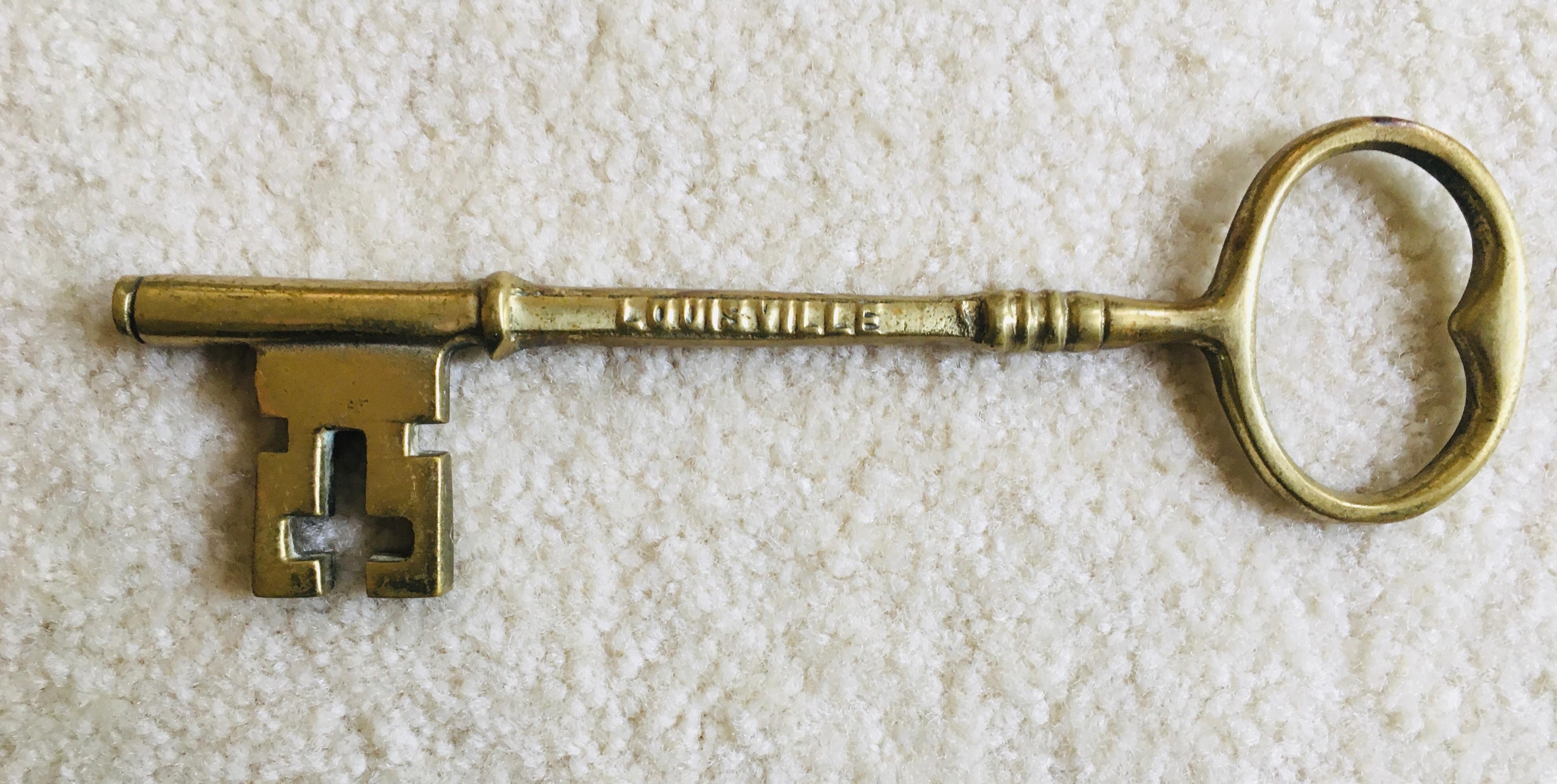 Large Metal Skelton Keys Marked KENTUCKY