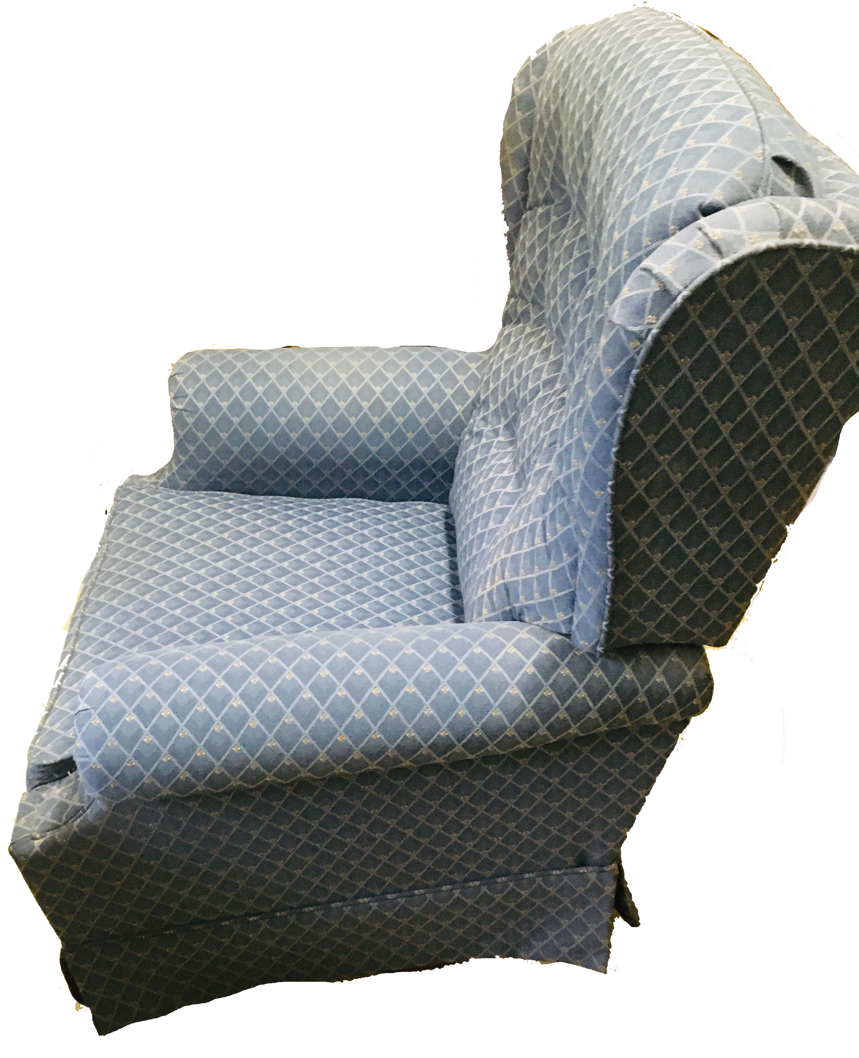 Blue lazy boy recliner fair condition