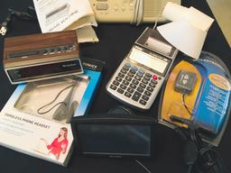 Office Supplies Business. GPS, Dream Machine, Calculator , Adding Machine, Wireless Headset