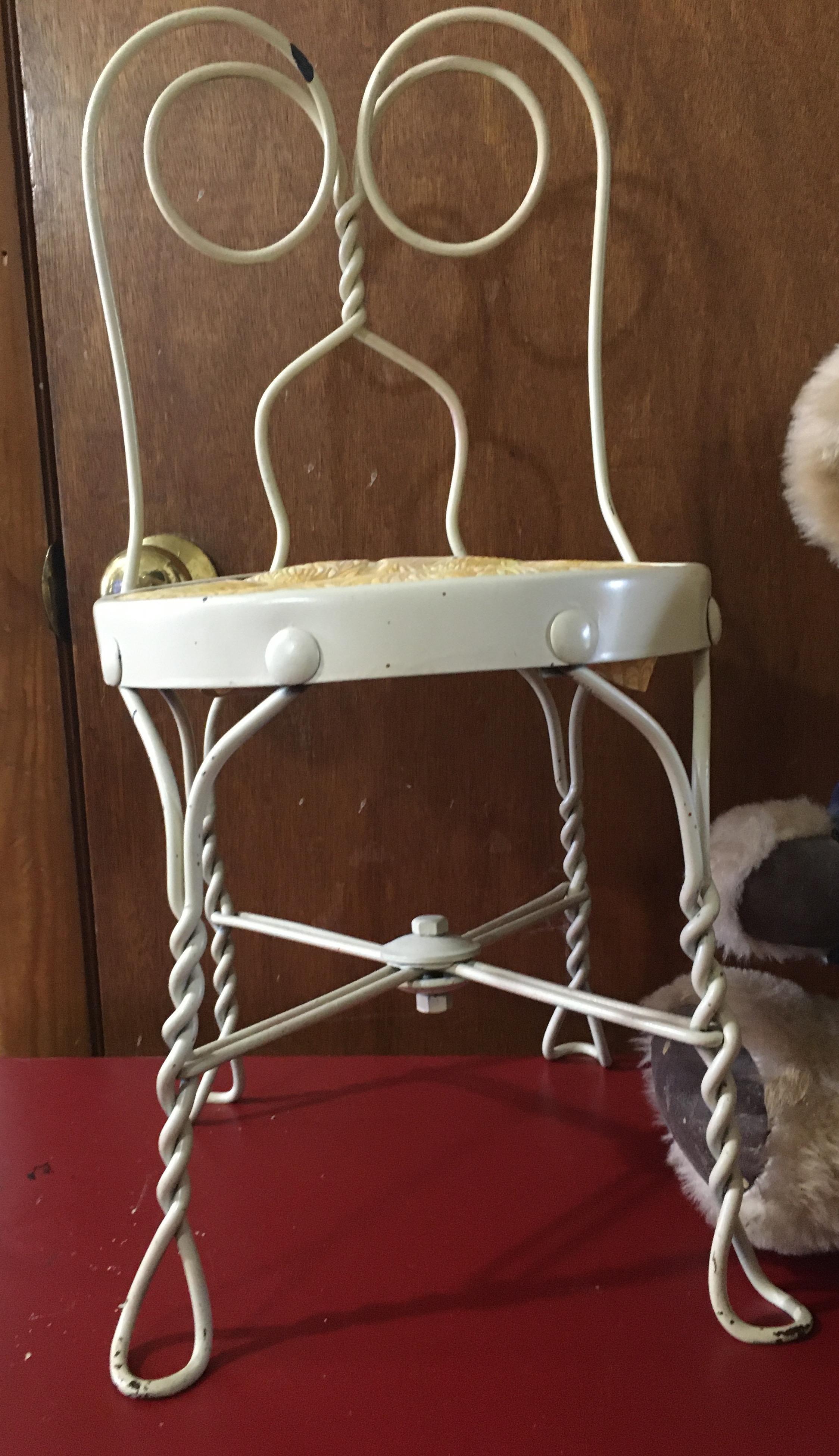 Collectable Bear w/ Chair