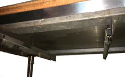 6 ft. Stainless Steel Table w/Lower Shelf & Drawer Slides