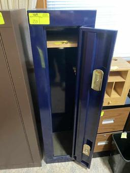 Gun Safe Two Lock Blue