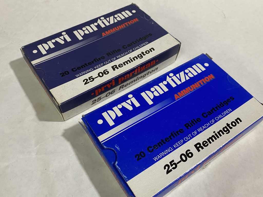 40rds prvi partizan 25-06 Rifle Ammo