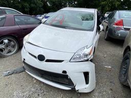 2012  Toyota  Prius   Tow# 107786