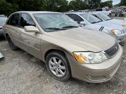 2001  Toyota  Avalon XLS   Tow# 108383