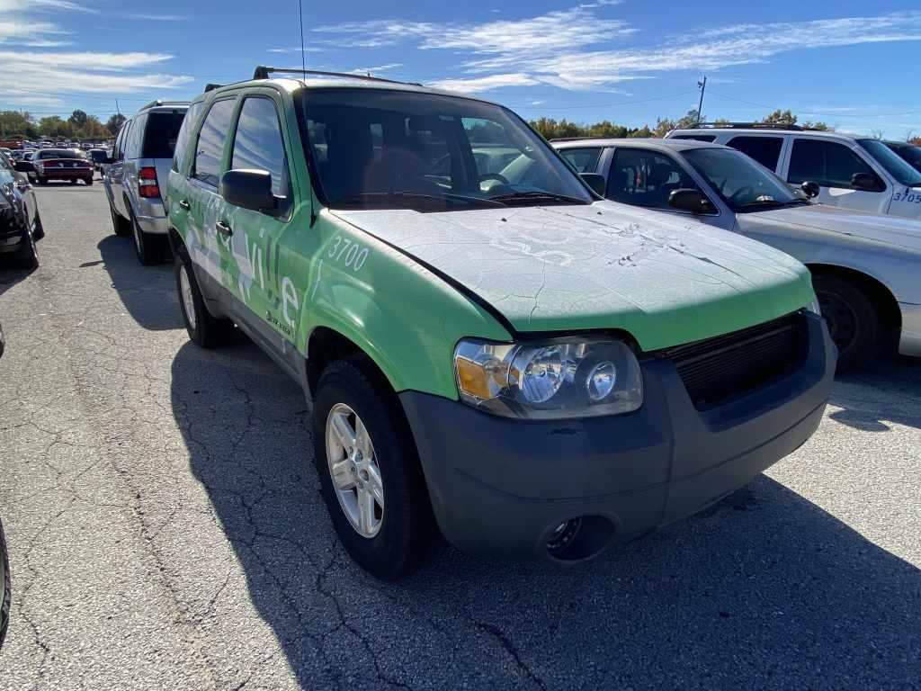 2006  Ford  ESCAPE, Color- GREEN ,  Unit# 3700