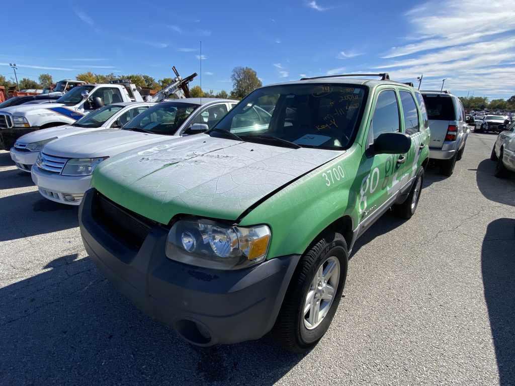 2006  Ford  ESCAPE, Color- GREEN ,  Unit# 3700