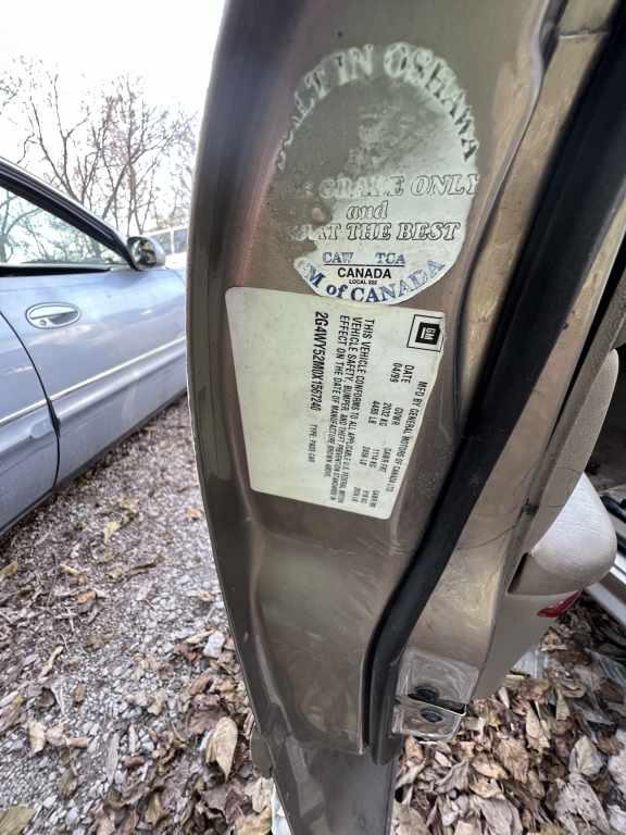 1999 Buick Century Tow# 111705