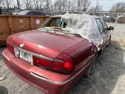 1998 Mercury Grand Marquis Tow# 112771