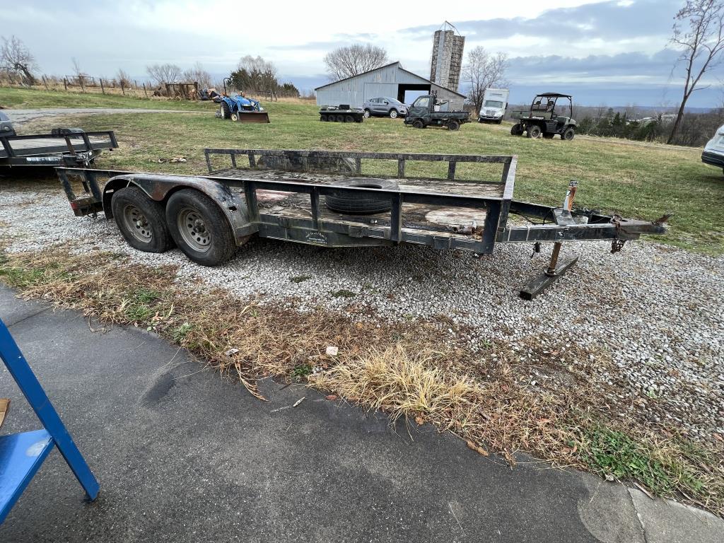 16ft Tandem Axle Trailer w/Title