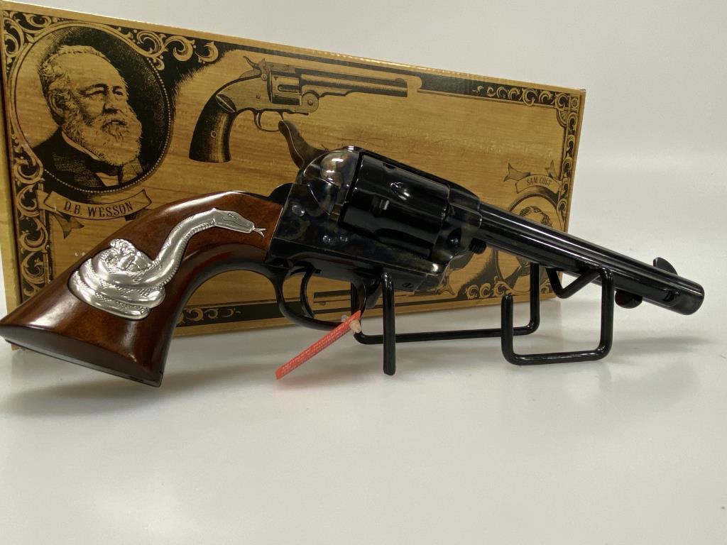 New Cimarron 45 Colt Revolver Snake MAN W-N Name