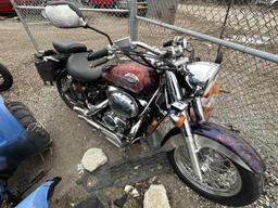 2001 Honda Shadow Motorcycle Tow# 4948