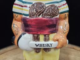 Swank Whisky "Pirate's Mate" Whisky Decanter -1960