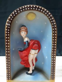 Lionstone Can-Can Burlesque Dancer Decanter