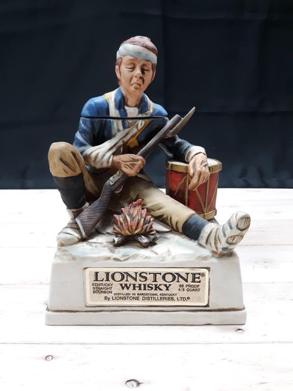 Lionstone Whisky Revolutionary Soldier Decanter