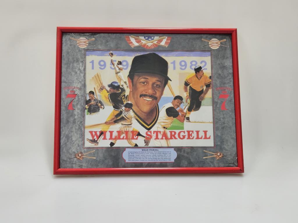 Seagram's 7 Commemorative Willie Stargell Mirror