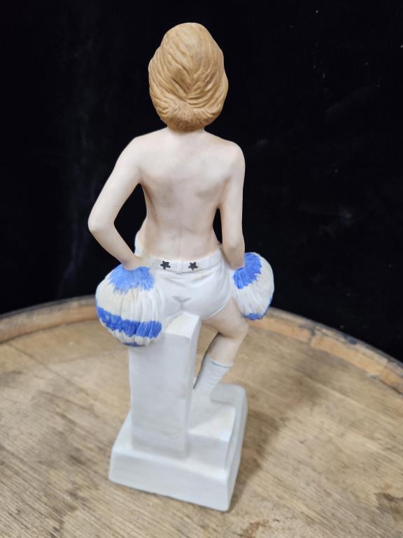 Hoffman Dallas Cowboy Cheerleader Topless Decanter