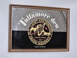 Tullamore dew Irish Whiskey "Wolfhounds" Mirror