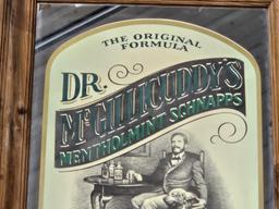 Dr. McGillicuddy's Mentholmint Schnapps Bar Mirror