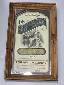 Dr. McGillicuddy's Mentholmint Schnapps Bar Mirror