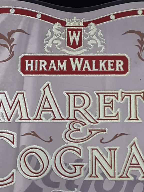 Hiram Walker Amaretto & Cognac "Recipe" Mirror