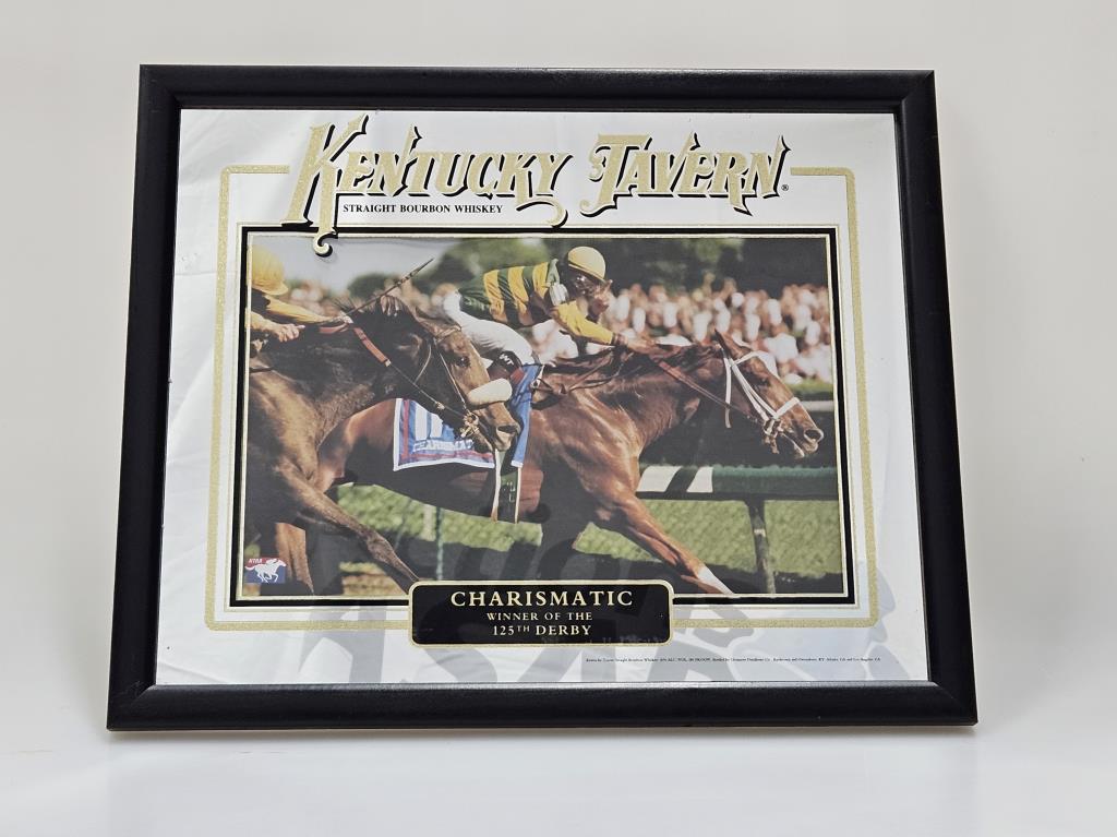 Kentucky Tavern Derby 125 "Charismatic" Bar Mirror