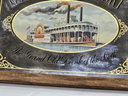 Southern Comfort Steamboat Bar Mirror - Framed