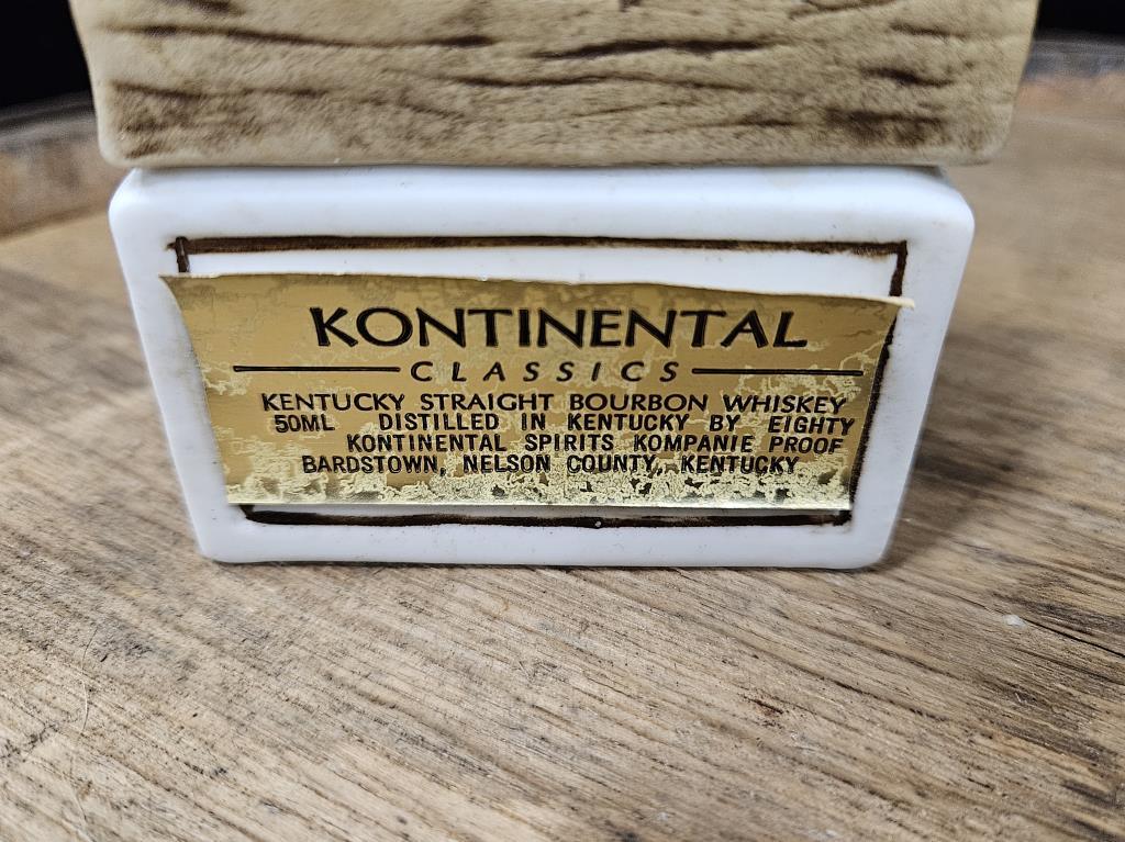 Kontinental "Mining Town" Bourbon Mini Decanters