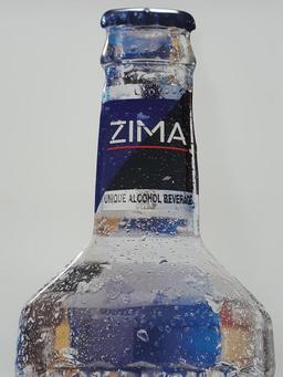 Zima Clearmalt Beverage Tin Wall Sign